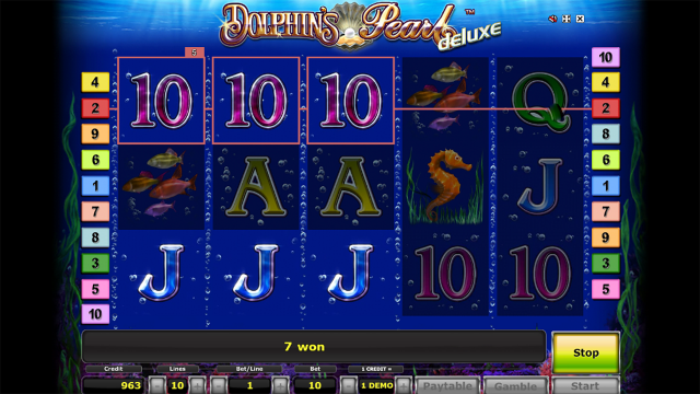 Бонусная игра Dolphin's Pearl Deluxe 7