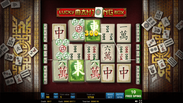 Характеристики слота Lucky Mahjong Box 5