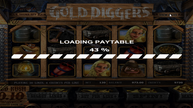 Бонусная игра Gold Diggers 2